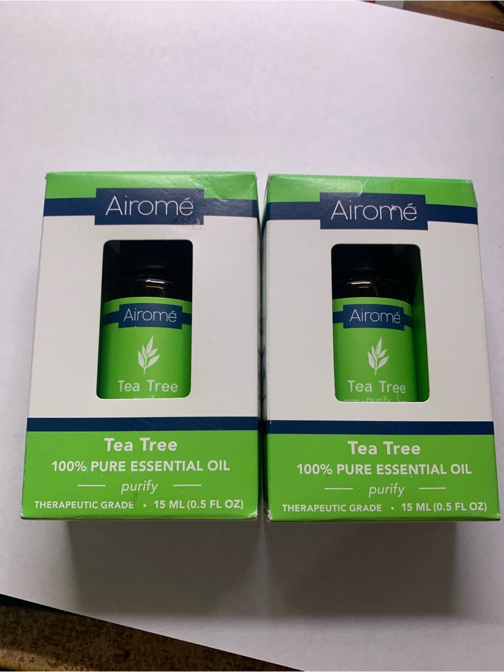 Airome Tea Tree 100% Pure Essential Oil Bundle of Two 15 ML Each